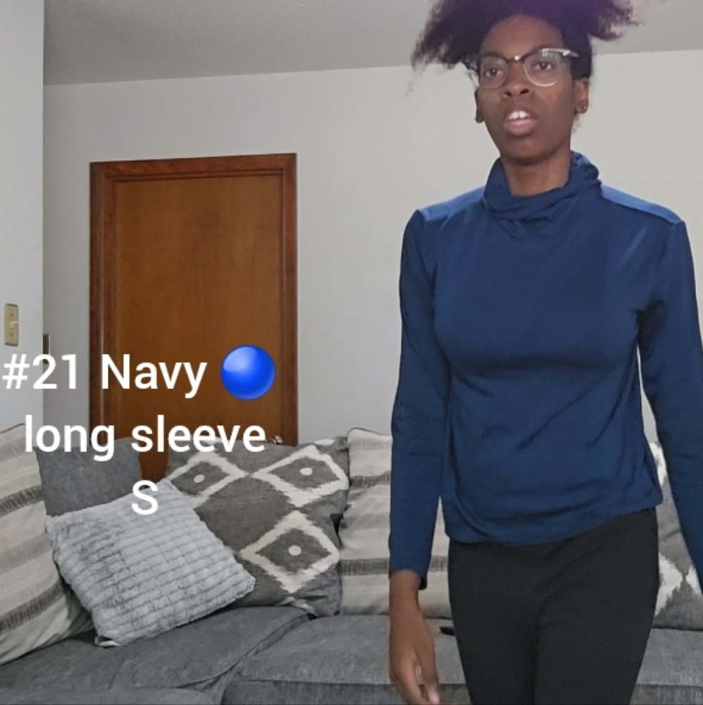 S Navy Blue long sleeve